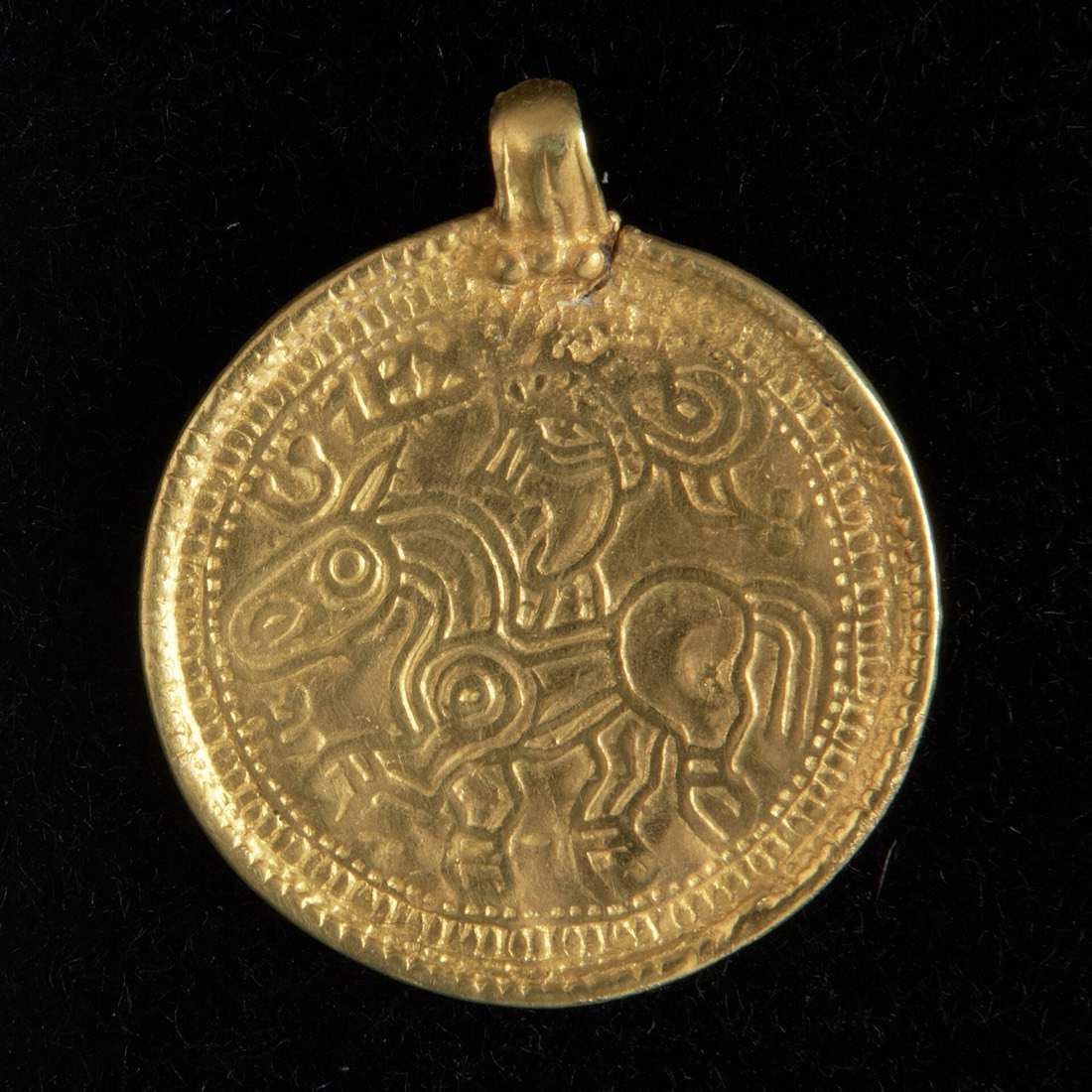 A gold bracteate