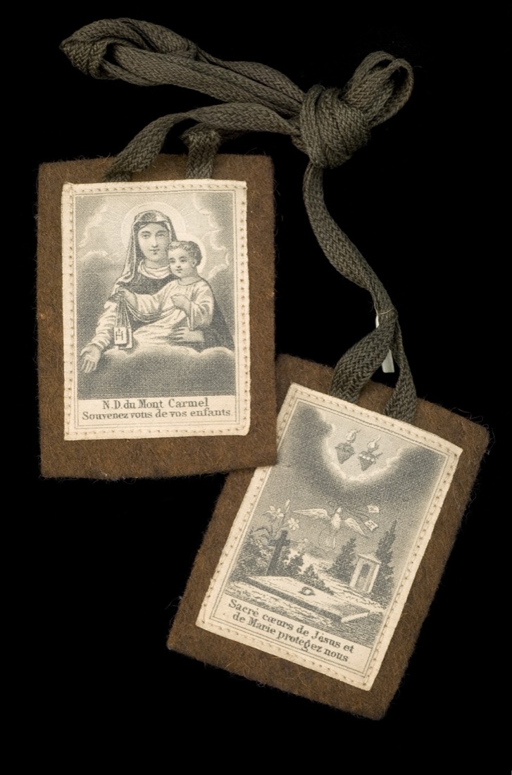 The brown scapular