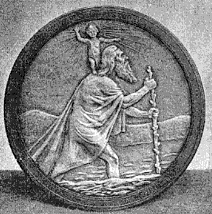 A St Christopher medal