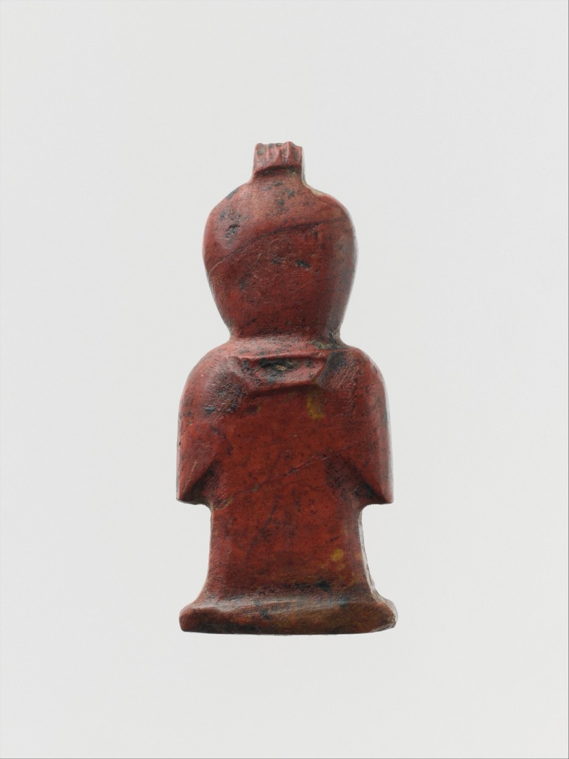 The tyet, knot of Isis, in red jasper